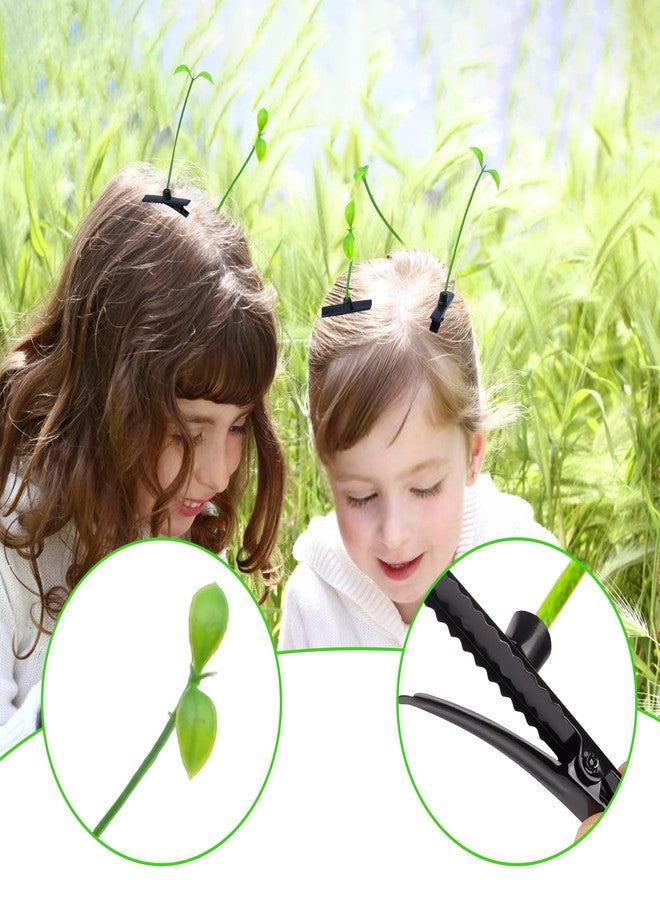 aeloer 100Pcs Bean Sprout Hair Clips Plant Hairpins Funny Barrette Hair Accessories Party/Featival Headwear - Image 5